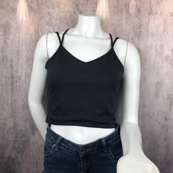 Express Tops - NWT Express Criss Cross Crop Top Tank Top Small